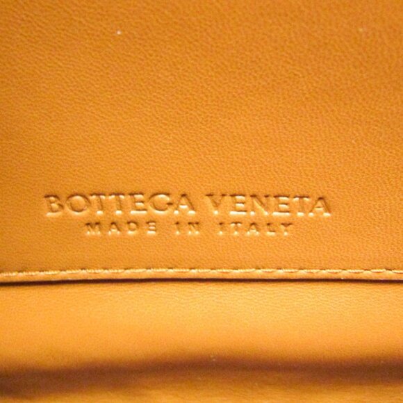 BOTTEGA VENETA Orange Leather Shoulder Bag - Picture 15 of 16